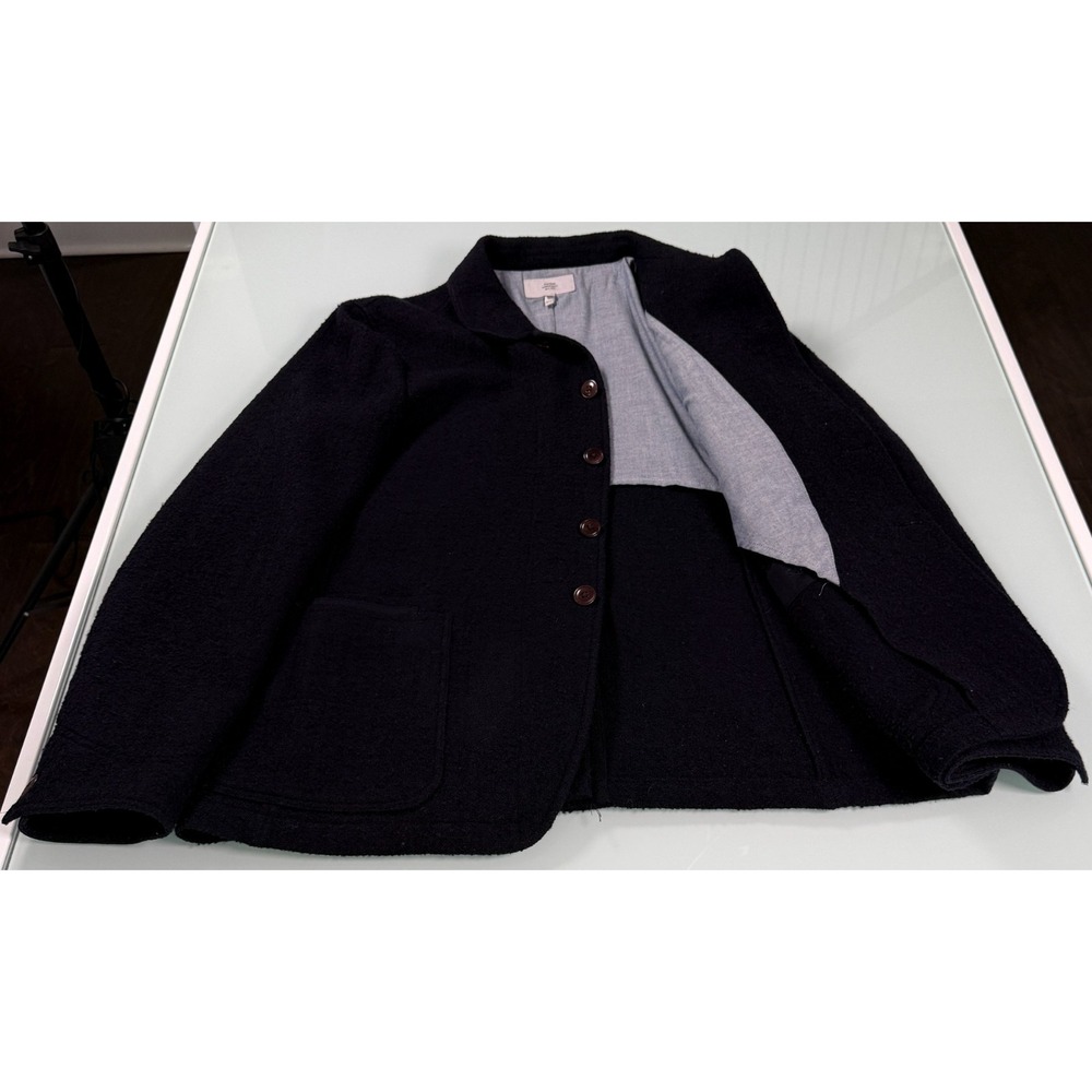 Jack Spade Warren Street Chore Coat Wool Dark Navy Mens - Large